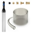 thumbnail image 2 of KFFKFF Fish Tank Siphon Cleaner, 33 ft PVC Hose Aquarium Gravel Vacuum, Includes 3 Brass Adapters, Efficient for Removing Gravel & Sand, 2 of 4