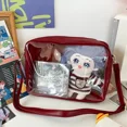 thumbnail image 1 of Itabag Kawaii, bolsos cruzados suaves de cuero PU para mujer, Bolso Ita transparente para niñas, Bolso JK para muñeca de 20cm, Bolso de hombro para mujer, 1 of 5