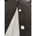 thumbnail image 3 of Mens Cool Graphic Long Sleeve Shirt Button Down Blouses Slim fit Vintage Tops Black XL, 3 of 6