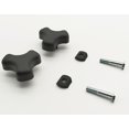 thumbnail image 1 of Perillas de repuesto universales para andador ForconMed, perillas de ajuste de brazo de repuesto para andador, perilla de 3 puntos con herrajes, piezas para andador, diseño ergonómico, cómodas y de bu, 1 of 5