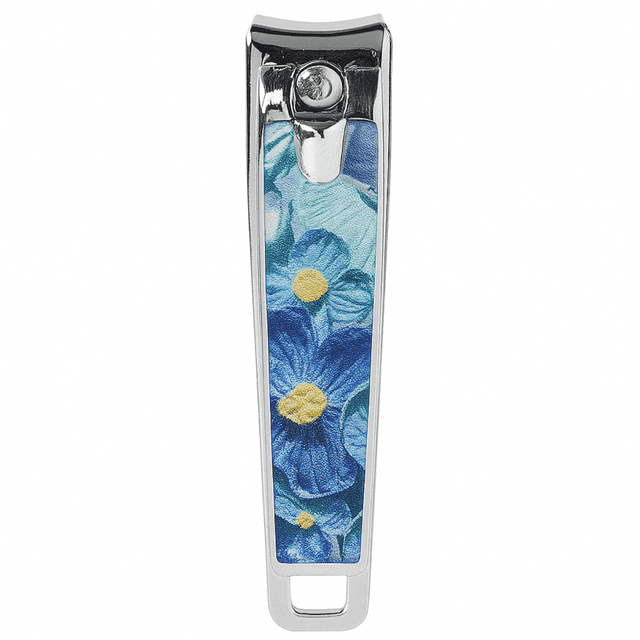 Cortaúñas De Acero Inoxidable con Diseño Floral - G