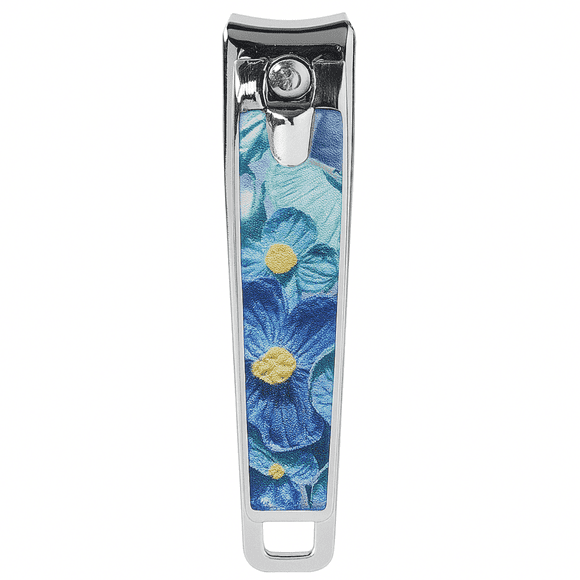 Cortaúñas De Acero Inoxidable con Diseño Floral - G
