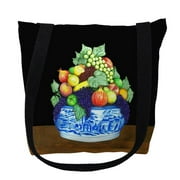 18 x 18 in. Fruit Bowl Tote Bag - Large