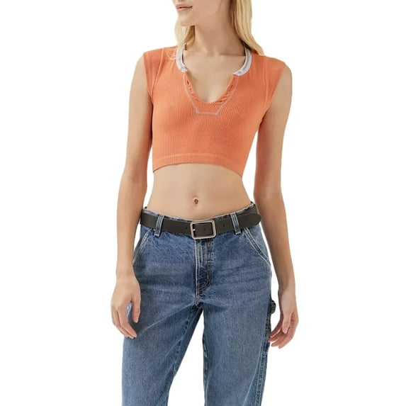Liacowi Women Short Sleeve Crop Top Summer Casual Graphic Slim Fitted Crew Neck T-Shirt Streetwear