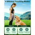thumbnail image 2 of Dog Training Collar with Remote Ft in Dog Shock Collar with Beep Vibration Shock & Double Static Warnings IPX Bark Collar for All lbs Medium Large Dogs ( ), 2 of 6