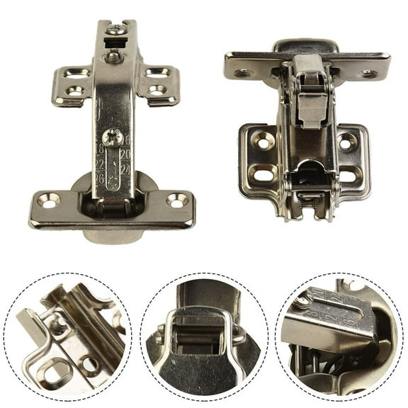 1 Pair 135/165 Degree Lazy Susan Folding Cabinet Hinges Combination