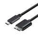 thumbnail image 1 of Cable corto B a USB C, cable de disco duro externo USB 3.1 Transferencia de datos rápida Cable de repuesto de cámara de 5 Gbps Compatible para portátil - 1 paquete, 1 of 5