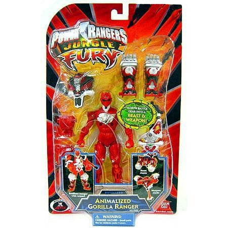 Power Rangers Battlized Animalized Gorilla Ranger Action Figure