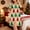 12-Multicolor, variant on Christmas Zip Robe for Women Short Sleeve Fleece Nightgown Xmas Tree Print Warm Cozy Sleepwear Holiday Loungewear