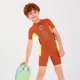thumbnail image 5 of Soidarity Trajes de neopreno para niños de 2,5 MM, traje de buceo de una pieza, traje de neopreno de secado rápido, traje de baño para niños, buceo, Deportes acuáticos naranja XL Soidarity OD003681-14, 5 of 6