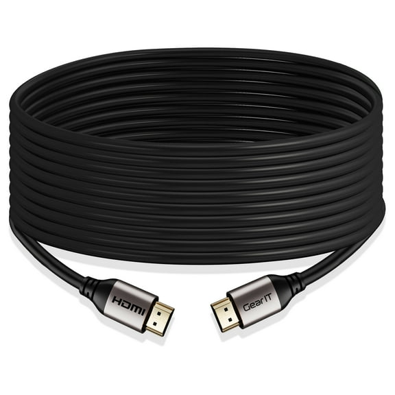 GearIT HDMI Cable CL3 In-Wall Rated (35ft / 10.6m) High-Speed HDMI 2.0b, 4K 60hz, 3D, ARC, HDCP 2.2, HDR, 18Gbps