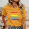 thumbnail image 2 of TINZ T-Shirt à Col Rond Imprimé Lettre Manches Courtes Col Rond T-Shirts pour Femmes Pack Ample Décontracté T-Shirt Cheer Manches Longues Pack T-Shirt Spandex T-Shirts pour Femmes, 2 of 5