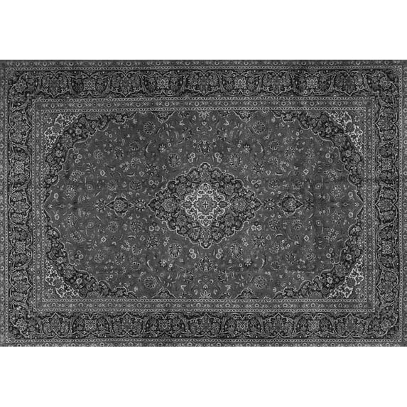 Ahgly Company Indoor Rectangle Persian Gray Traditional Area Rugs, 7' x 10'