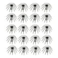 thumbnail image 2 of s de Señuelo de de Sepia de Varios Tamaños, s de Afidos para Pulpo de (paquete de 20 Piezas) Macarena  Anzuelos de calamar níquel de camarón, 2 of 8