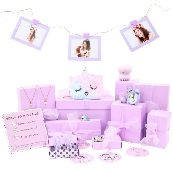 Caja de regalo HAPPY LOLLI para niñas preadolescentes y adolescentes de 7 a 14 años