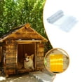 thumbnail image 6 of PVC Door Strips Doggy Door Replacement Flap Dog Door Flaps Doghouse Transparent Easy to Clean for Kennel Use, 6 of 9