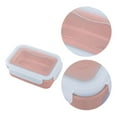thumbnail image 5 of Meal Prep Containers,Bento Box for Dining Out Rectangular &Thick Food Storage Containers with Lids,Reusable Plastic,Stackable Bento Box,Microwave/Freezer/Dishwasher Safe,BPA Free(Pink,5.5x3.7x1.57"), 5 of 9