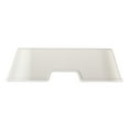 thumbnail image 3 of Vibrant Life Medium Square Double Wall Plastic Dog Bowl, Gray, 3 of 5