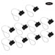 thumbnail image 2 of 10 piezas de tapa antipolvo para conector de carretilla elevadora negra Accesorio de hardware Textura dura Plástico 50 A, 2 of 9