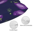 thumbnail image 3 of Fotbe Eggplant Funda de Almohada Decorativa Estilo Occidental, Lujo en Algodón, Fundas para Almohadas King, Cojín Estampado para Decoración del Hogar-20"x30", 3 of 6