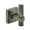 Gunmetal, variant on Amerock Bronx Contemporary Single Prong Brushed Nickel Wall Hook
