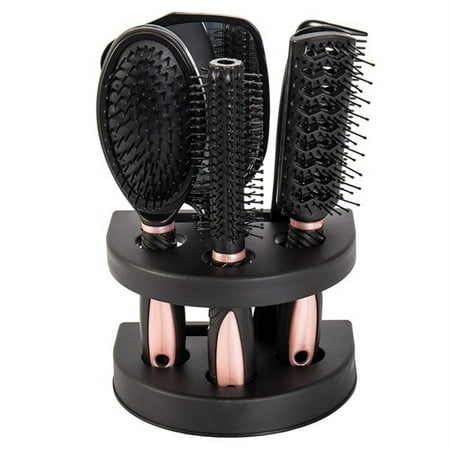 5Pcs Women Ladies Hair Comb Set Hair Care Brush Travel Combs Tangle Hair Brush Styling Tools, (Best Brush For Curly Tangled Hair)