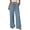 Light misty blue, variant on Wiholl Wide Leg Pants for Women Linen Pants Palazzo Drawstring Elastic Waist Trousers with Pockets Fall Beach Vacation Clothes