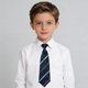 thumbnail image 2 of Odeerbi Niños Niñas Pre-Atado Corbata A Rayas Correa Elástica Ajustable Corbata Uniforme de La Escuela Accesorio, 2 of 6