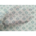 thumbnail image 4 of oneOone Cotton Cambric Fabric Diamond Geometric Print Fabric By The Yard 56 Inch Wide, 4 of 4
