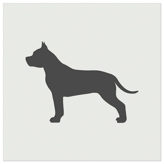 American Staffordshire Terrier Amstaff Dog Solid DIY Cookie Wall Craft Stencil - 5.5 Inch