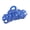 Blue, variant on Parcelona French Love Medium 3" Celluloid Acetate Hair Claw Clip for Women (Red)