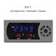 thumbnail image 4 of 3 in 1 12-24V Car Vehicle LED Digital Clock Thermometer Voltmeter, 4 of 4