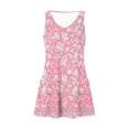 thumbnail image 4 of Ovzne Robes pour Femmes 2025 Robe pour Femme Robe d'Été Décontractée Mode Imprimée avec Poches Sans Manches Col en V Robe Imprimée en Solde, 4 of 5