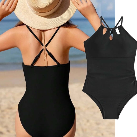 Girls Swim Suit Blue One Piece Swimsuit Girls Girls Bathing Suits for Girls 11-12 Years