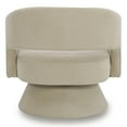 thumbnail image 5 of Maddie Home Modern Fabric Swivel Accent Chair in Cream Finish, 5 of 5