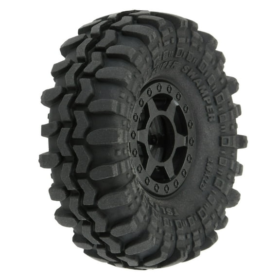 Pro-Line 1021410 1/24 Super Swamper F/R 1.0 Tires Mtd 7mm Blk 4