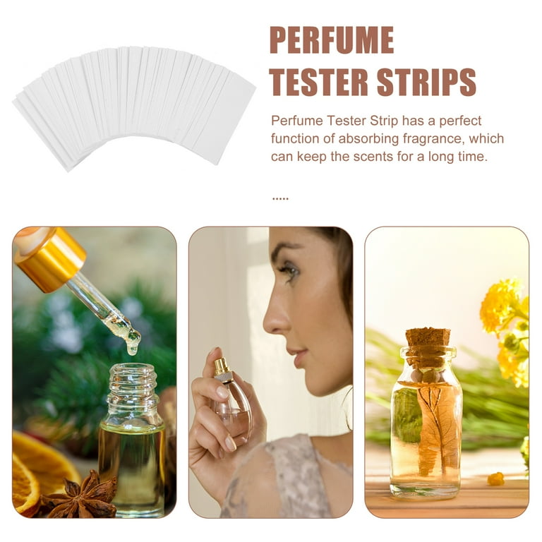 Perfume Test Strips 100 Pcs Tester for Men Incense Sticks Major Man Paper