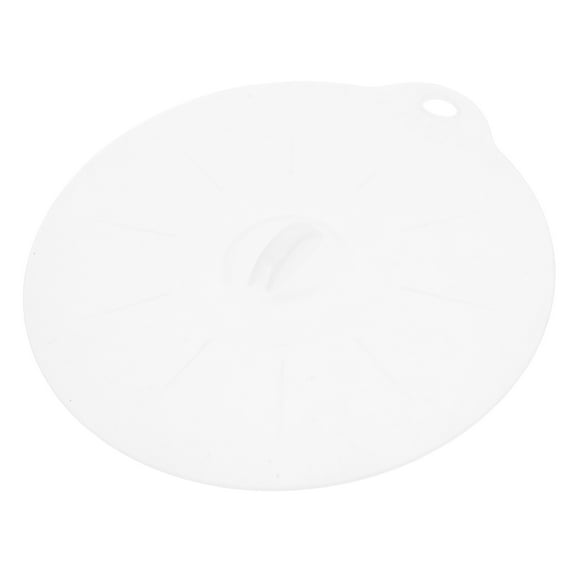 Hemoton Universal Silicone Food Storage Lids Airtight Plates Cover Reusable Heat-Resistant Bowls Covers for Kitchen Containers Microwave Use