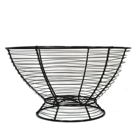 Garden Oatmeal Bowl - Stella Round Table Top Wire Bowl 10in