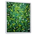 thumbnail image 2 of Designart "Tales of Tarragon Herbs IV" Floral Framed Wall Art - Traditional Green Herbs Bedroom Framed Canvas Wall Art, 2 of 6
