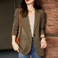thumbnail image 3 of Black Casual Suit Jacket Women‘s Autumn Design Sense Niche Sense Spring New Suit, 3 of 6