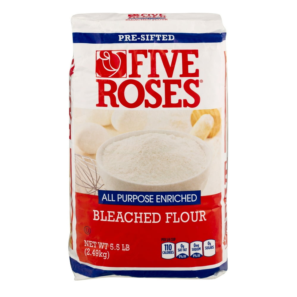 Five Roses All Purpose Enriched Bleached Flour, 5.5 LB