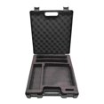 thumbnail image 1 of Estuche de transporte para micrófono, caja de almacenamiento ligera, estuche rígido para instrumentos con forro de esponja. 37 cm x 33 cm, 1 of 9