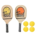 thumbnail image 1 of Rackets Balls Set,  Paddles Set Soft Hand Grip Sweat Absorption Comfortable Handle  For Training, 1 of 8