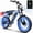 Blue, variant on ESKUTE V300D Ebike for Adults, Up to 19MPH Electric Bicycle, 749W Motor, 48V Removable Battery, 20" x 4.0" Fat Tire E-Bike, Full Suspension, 7-Speed for All Terrain Black, UL2849