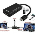thumbnail image 2 of Micro USB to HDMI Adapter HDTV 1080P HDMI Male To VGA Female Adapter Cable, 2 of 5