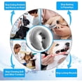 thumbnail image 5 of Dog Protective Collar Inflatable Dog Protective Collar Adjustable Pet Protective Collar Comfortable Protective Collar, Gray L, 5 of 5