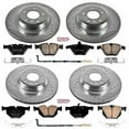 thumbnail image 3 of PowerStop Front and Rear Z23 Evolution Sport Carbon-Fiber Ceramic Brake Pad and Drilled & Slotted Rotor Kit Fits: BMW Select Models K4094, 3 of 10