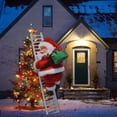 thumbnail image 1 of Decoración de Escalera de Cuerda Yotijar Muñeca Colgante de Navidad Eléctrica, 1 of 7