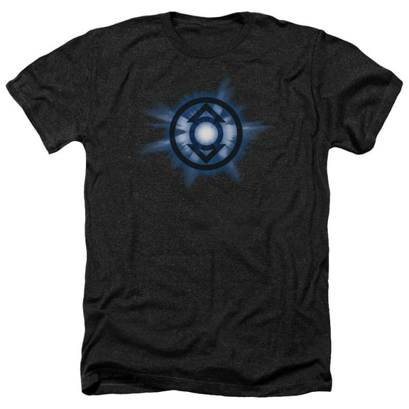 Green Lantern - Indigo Glow - Heather Short Sleeve Shirt - X-Large